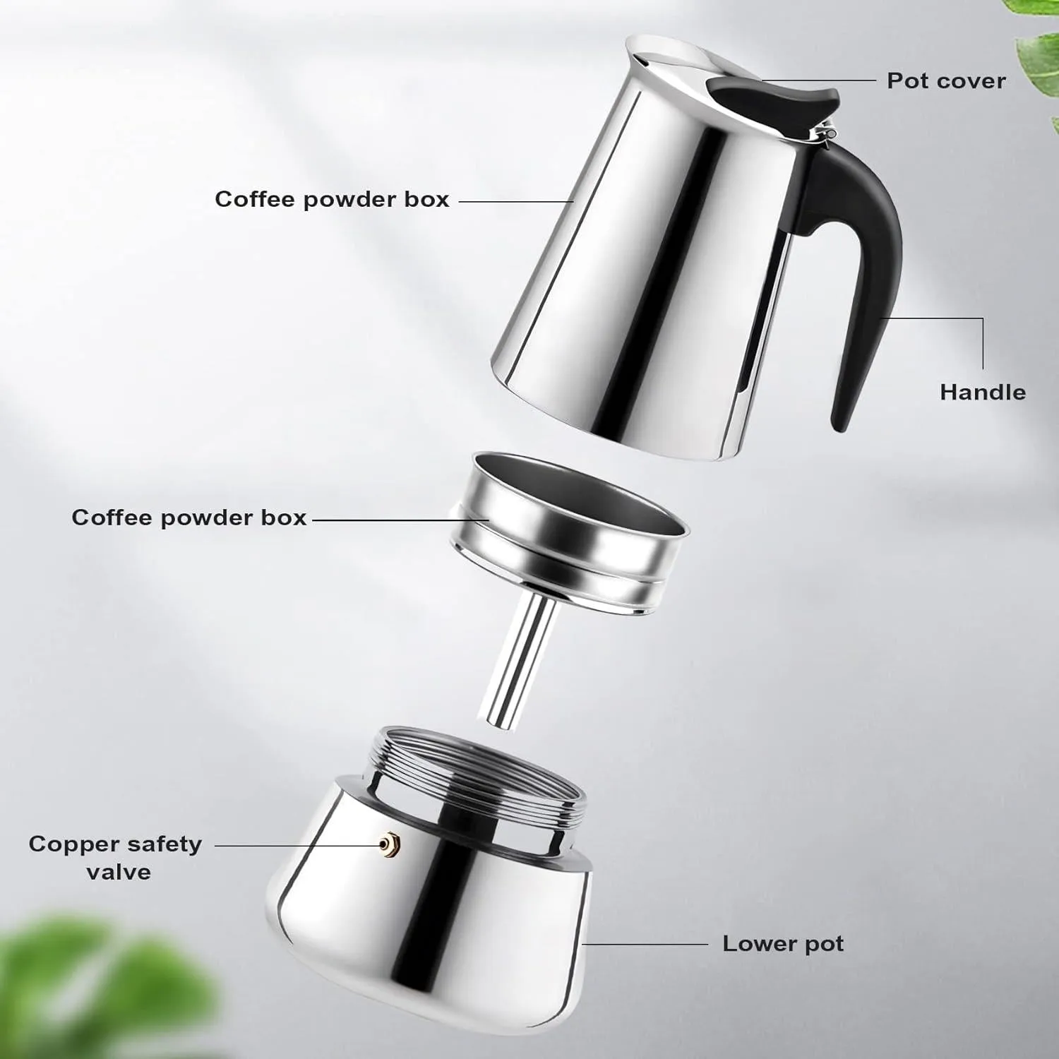 2 Cup Espresso Pot