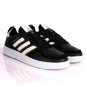 AD SuperCourt Trendy Black And White Sneakers