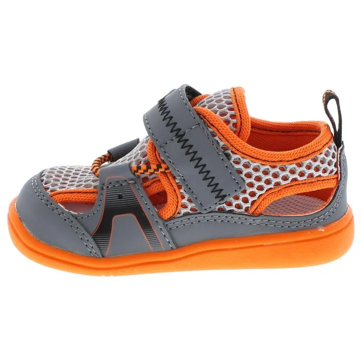 Baby Ibiza 2 Sandal - Grey/Orange