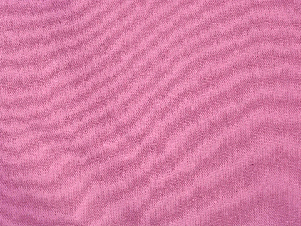 Baby Pink Plain Heavy Cotton Canvas Fabric