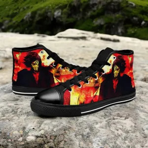 Bleach Zangetsu Shoes High Top Sneakers for Kids and Adults