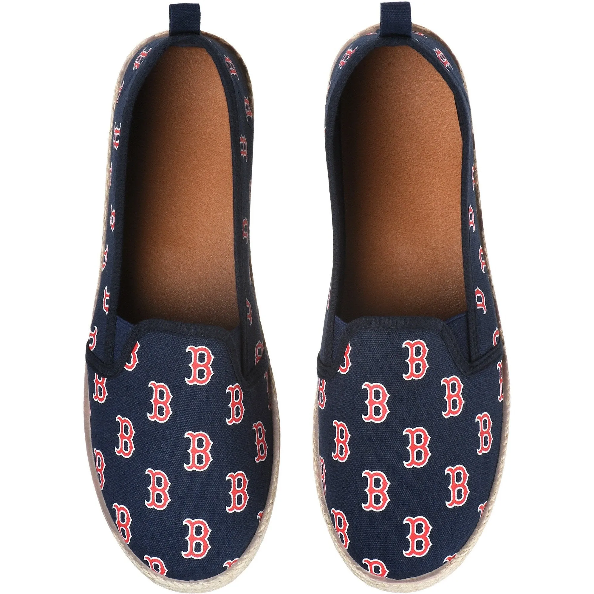 Boston Red Sox MLB Womens Canvas Espadrille Shoes