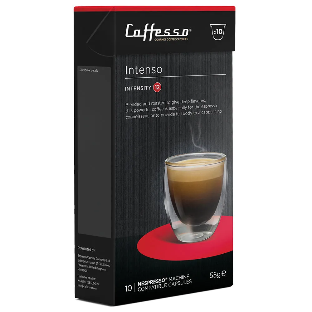 Caffesso Intenso Nespresso Compatible 10 Pods