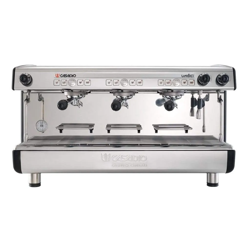 Casadio Undici A Tall Cup 3-Group Automatic Commercial Espresso Machine