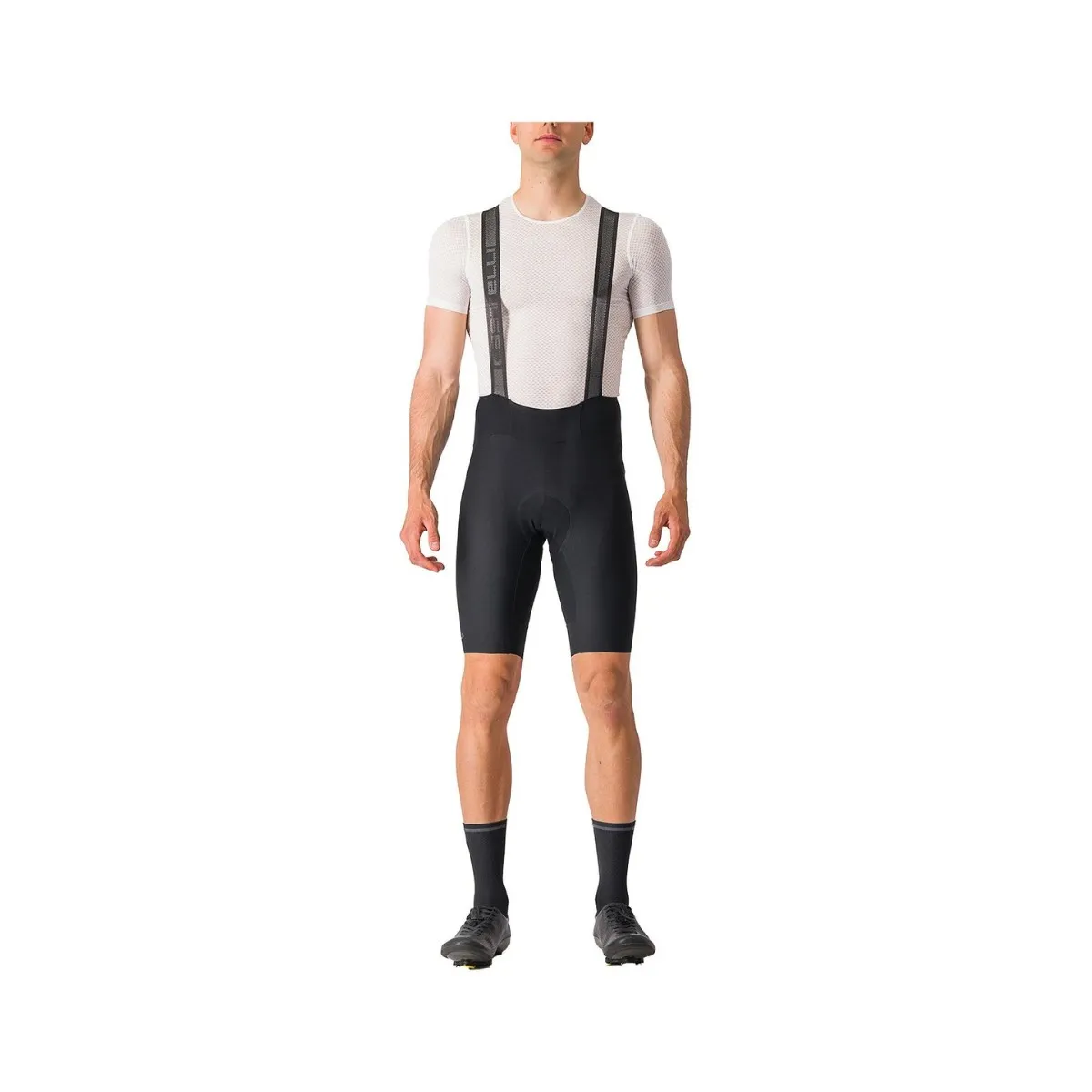 Castelli Espresso Black Bib Shorts