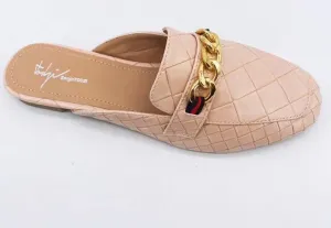 Chain Loafers - Pink