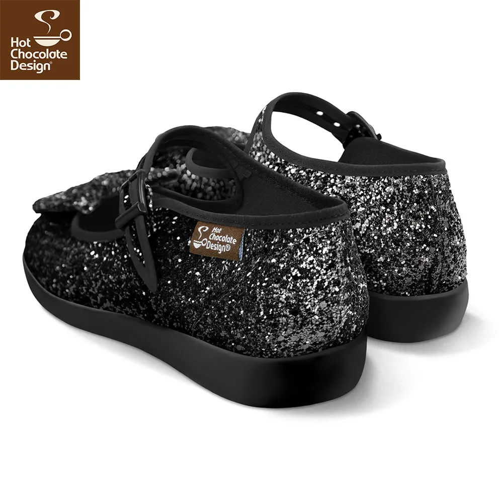 Chocolaticas® DARK SIDE OF THE RAINBOW Mary Jane Flat