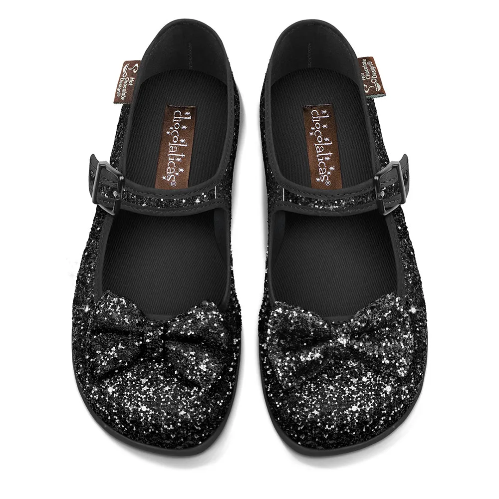 Chocolaticas® DARK SIDE OF THE RAINBOW Mary Jane Flat