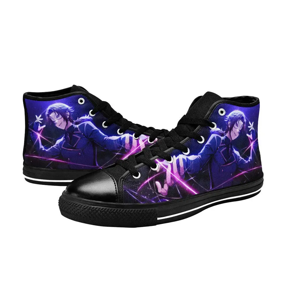 Cid John Smith The Eminence in Shadow Garden Shoes High Tops Sneakers for Kids and Adults