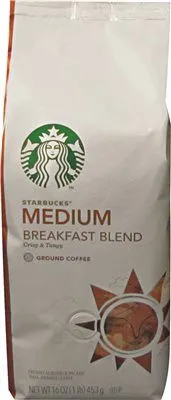 Coffee Breakfast Blend Ground 1Lb Bag