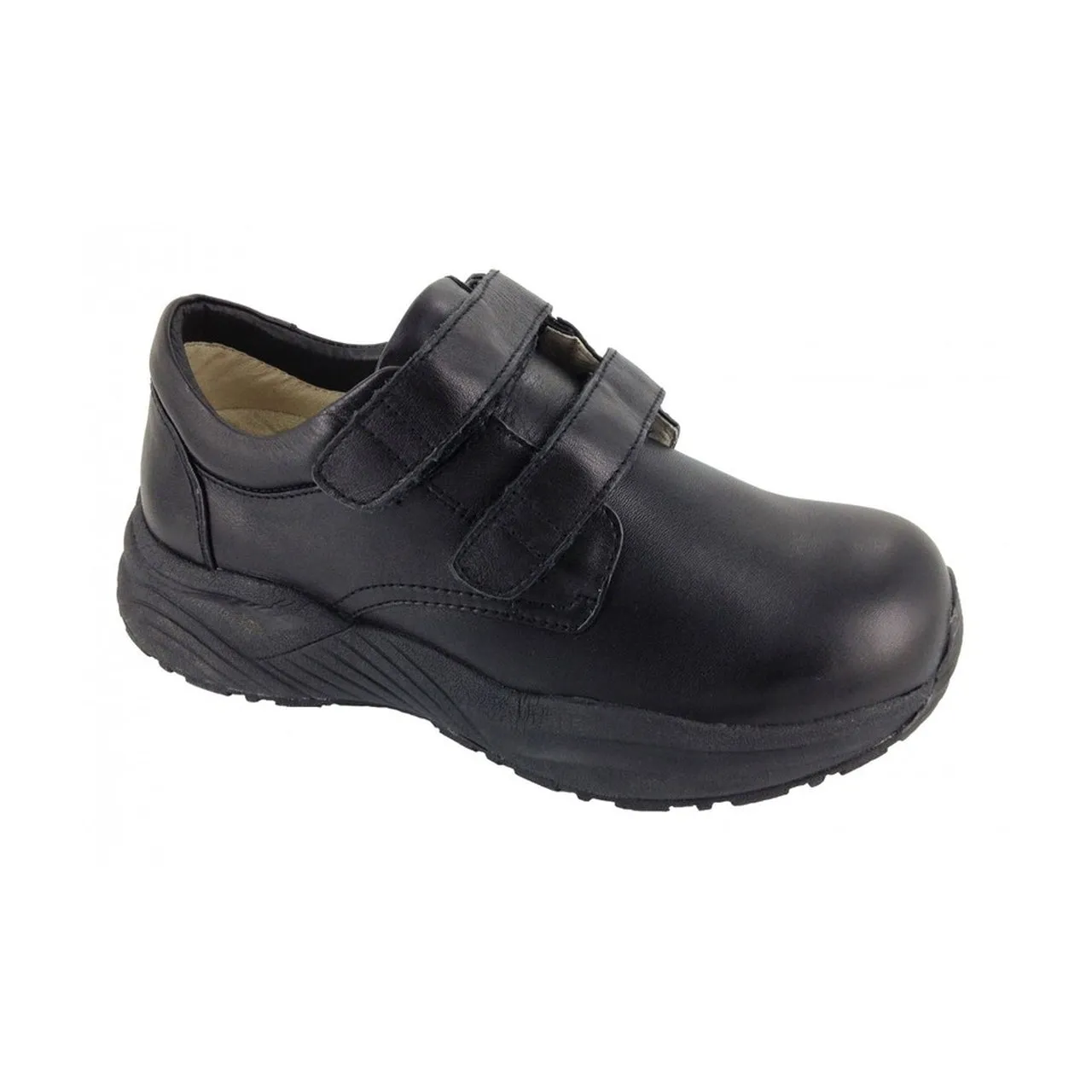 Comfort Black Touch Closure GCV10W Mens Orthopedic Shoes