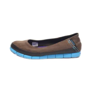 Crocs Ballerinas Canvas Brown Colour For Women