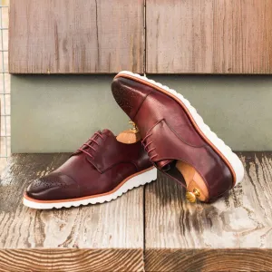 Derby-Painted Full Grain, Painted Calf, Burgundy