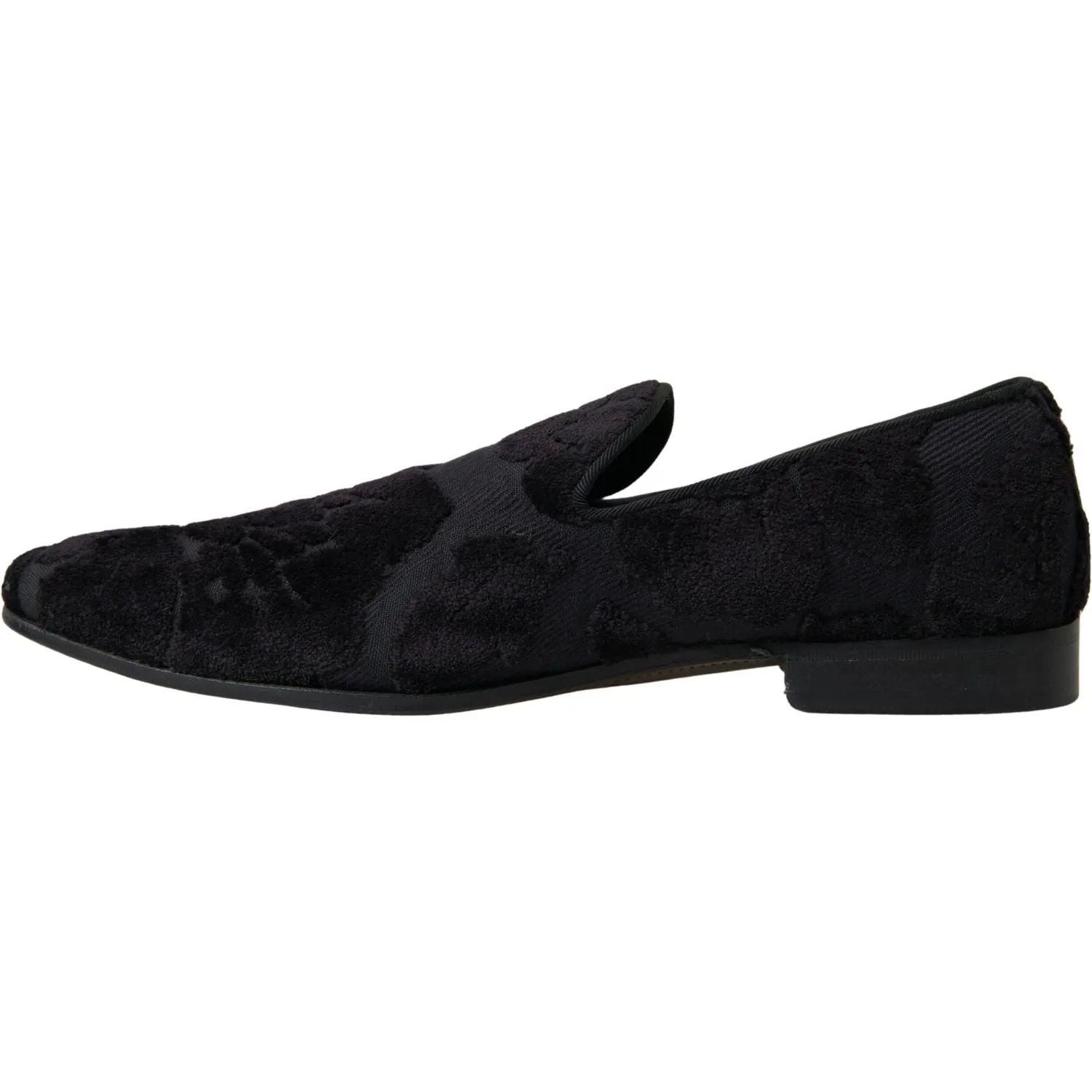 Dolce & Gabbana Exquisite Black Vintage Loafers for Men