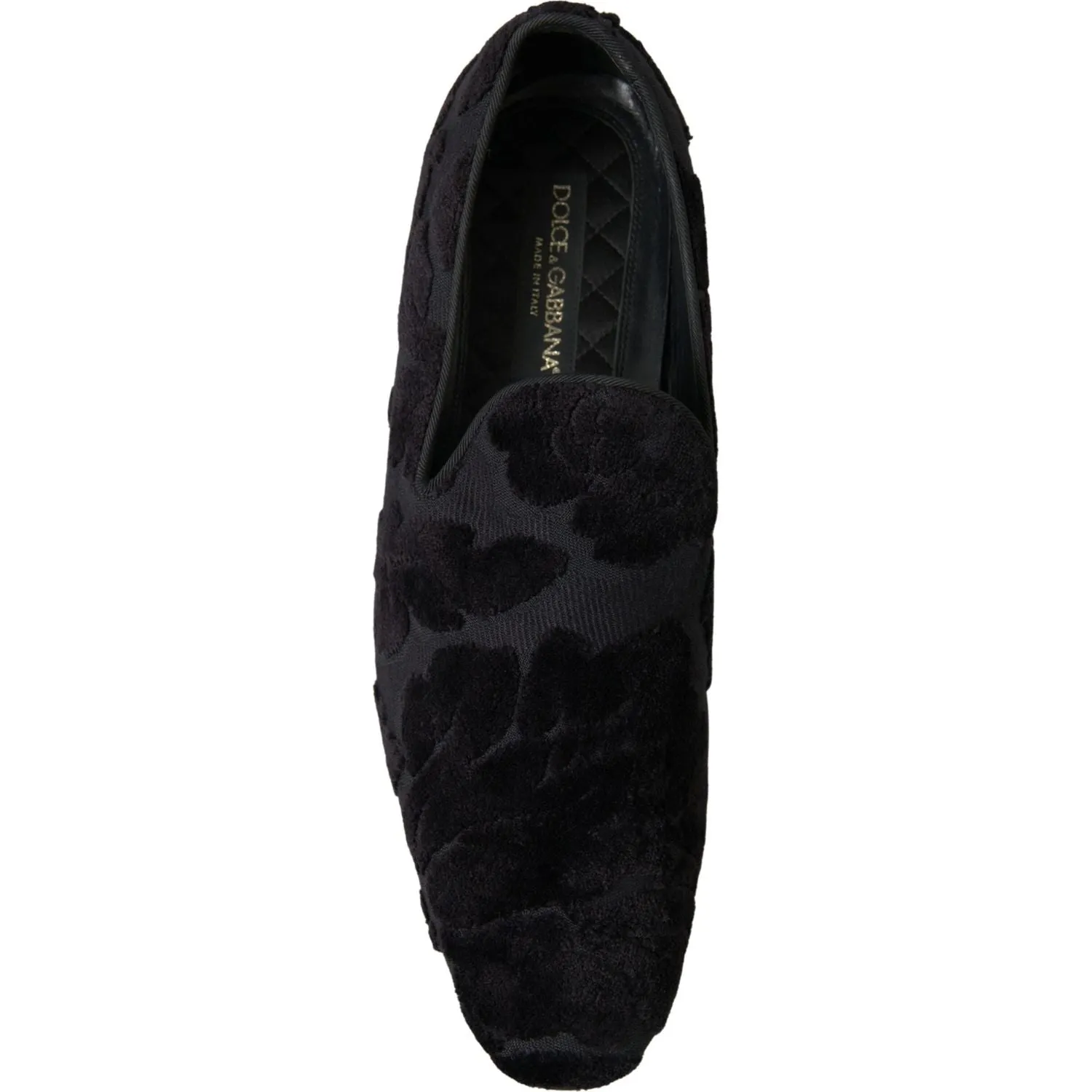 Dolce & Gabbana Exquisite Black Vintage Loafers for Men