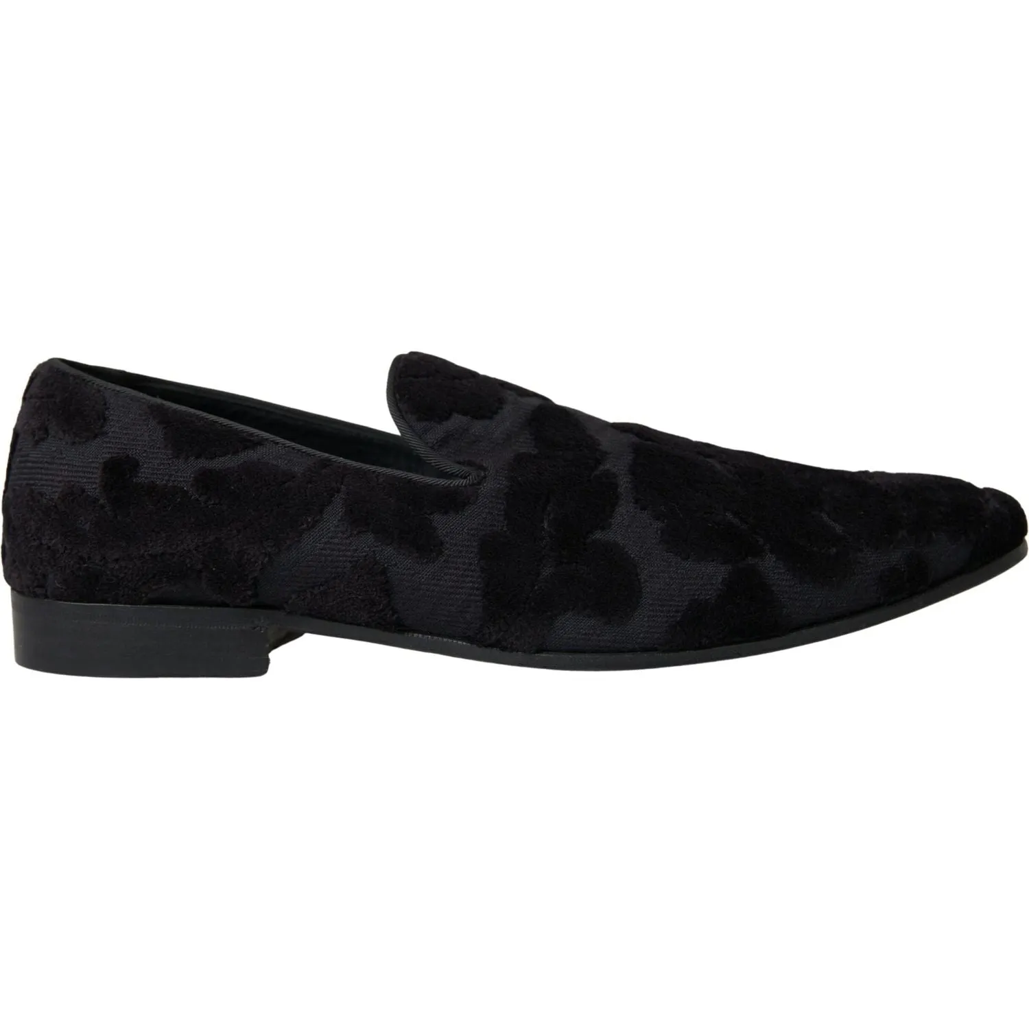 Dolce & Gabbana Exquisite Black Vintage Loafers for Men