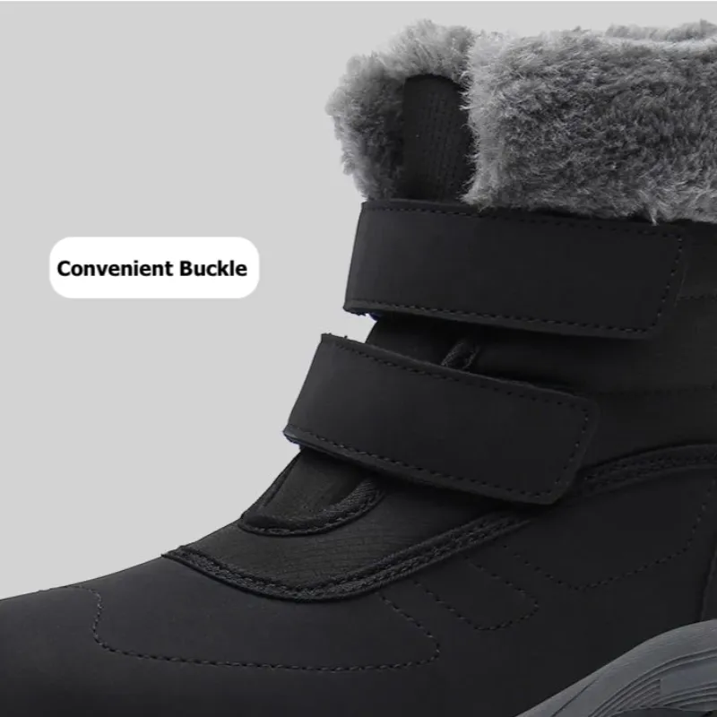 Dyavor Orthopedic Boots For Women Thick Fur Waterproof Cozy Padded Outdoor Boots