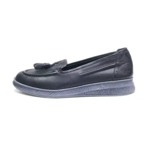 Easy Street Loafers Leather Black Colour For Women