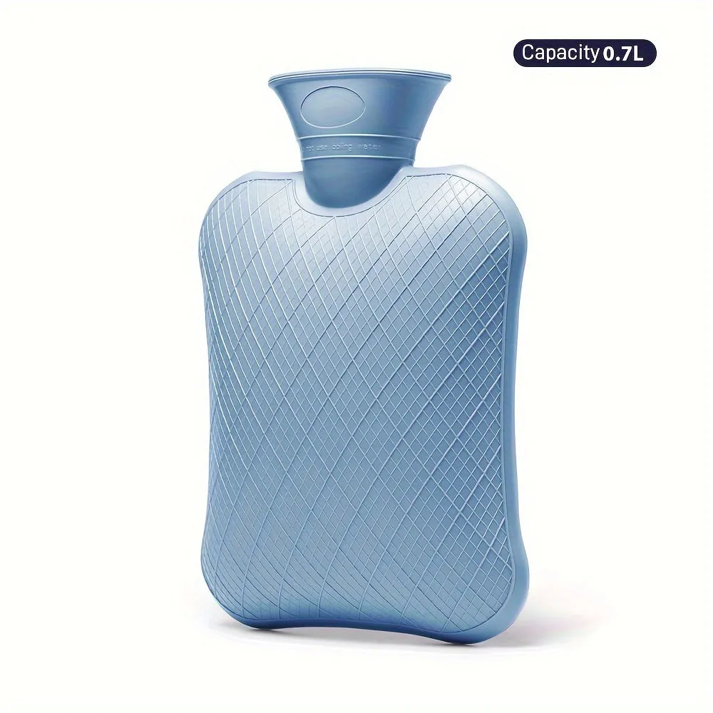 FORICOM 2L/1.2L/0.7L Hot Water Bottle For Pain Relief, Hot Water Bag For Back Pain, Heating Pad Non Toxic, Rubber.Made In PVC.