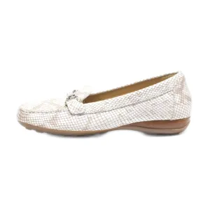 Geox Loafers Leather Multicolour Colour For Women