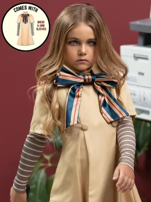 Girls M3GAN Inspired Trench Costume Dress