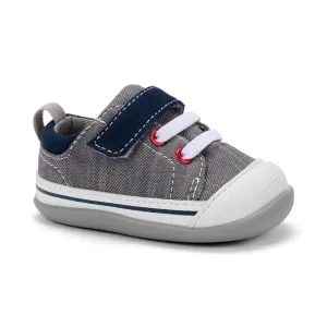 Gray Denim Infant Stevie/See Kai Run