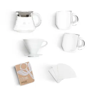 Hario V60-01 Pour Over Coffee Kit