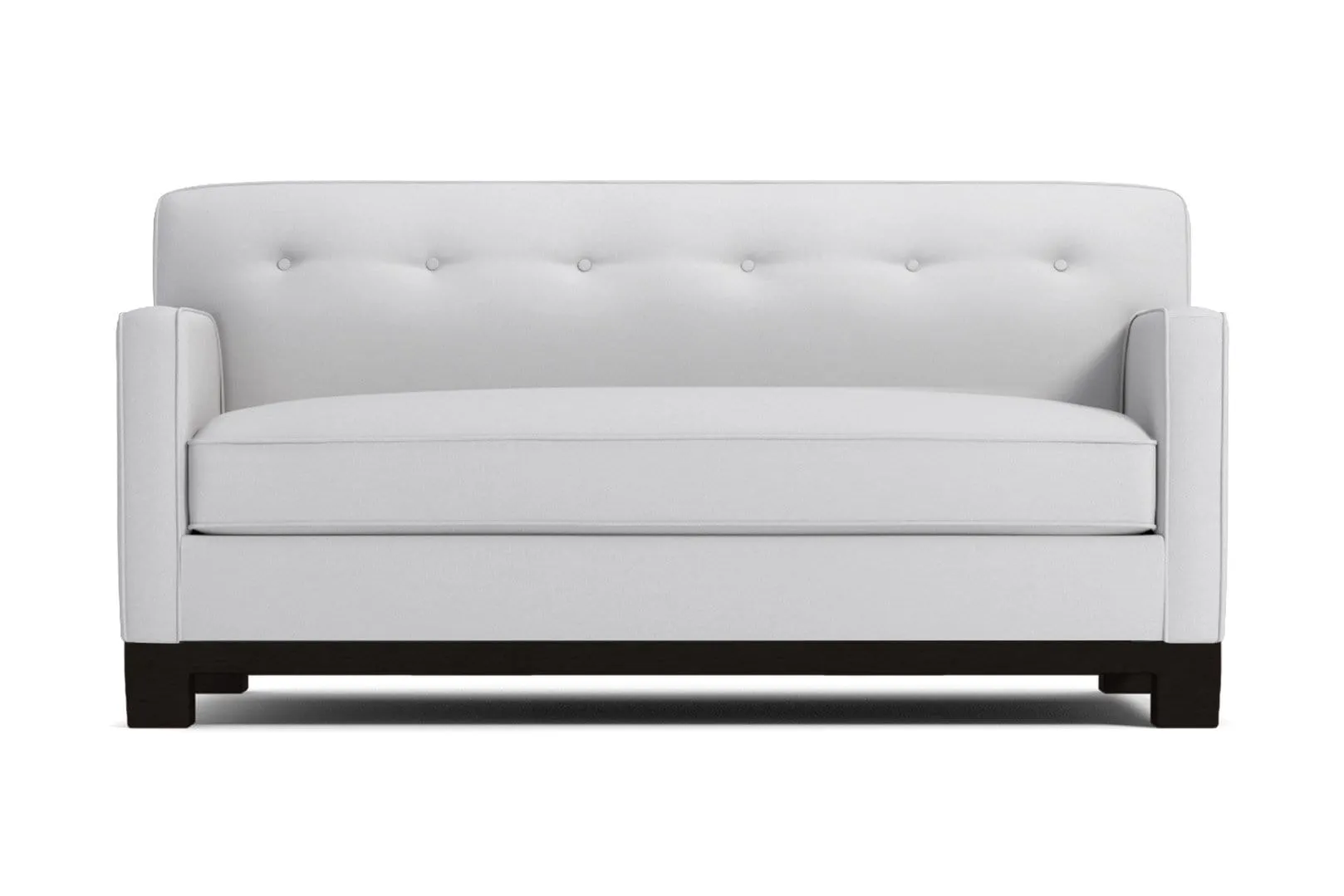 Harrison Ave Apartment Size Sleeper Sofa Bed :: Leg Finish: Espresso / Sleeper Option: Memory Foam Mattress