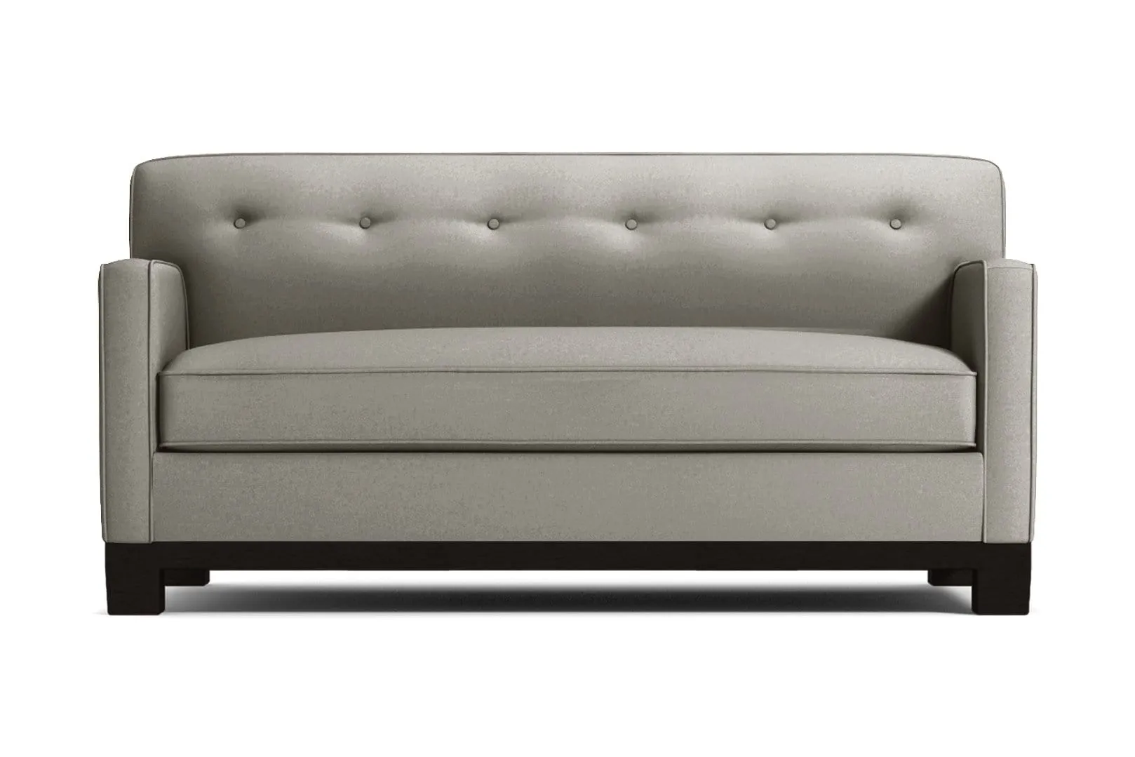 Harrison Ave Apartment Size Sleeper Sofa Bed :: Leg Finish: Espresso / Sleeper Option: Memory Foam Mattress