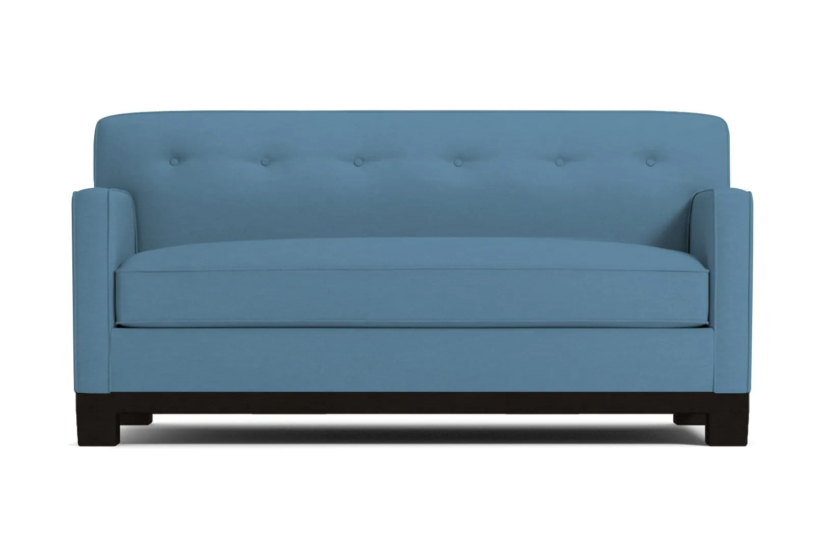 Harrison Ave Apartment Size Sleeper Sofa Bed :: Leg Finish: Espresso / Sleeper Option: Memory Foam Mattress