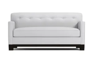 Harrison Ave Apartment Size Sleeper Sofa Bed :: Leg Finish: Espresso / Sleeper Option: Memory Foam Mattress