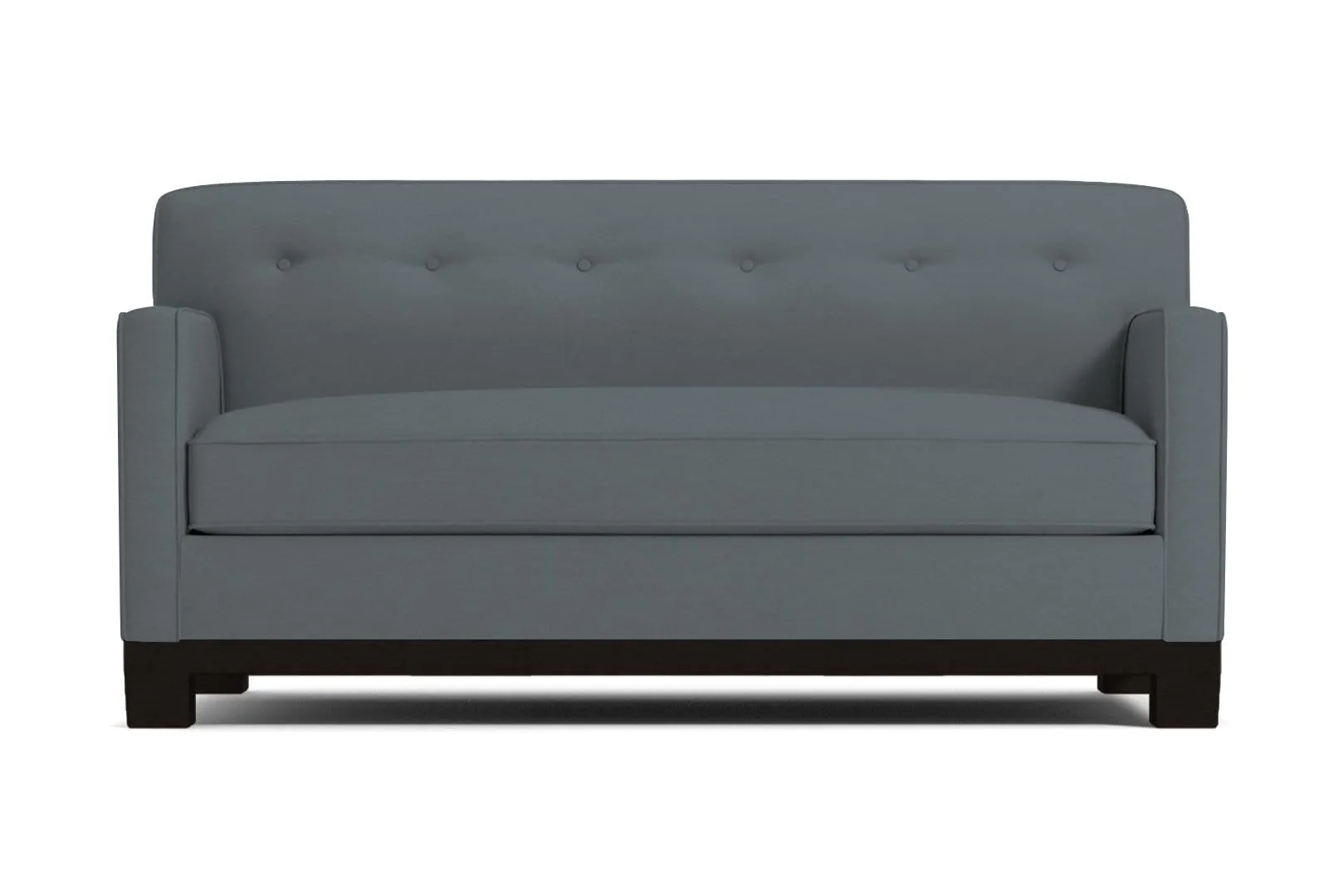 Harrison Ave Apartment Size Sleeper Sofa Bed :: Leg Finish: Espresso / Sleeper Option: Memory Foam Mattress