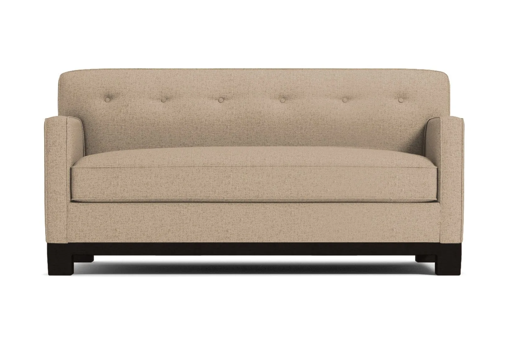 Harrison Ave Twin Size Sleeper Sofa Bed :: Leg Finish: Espresso / Sleeper Option: Deluxe Innerspring Mattress