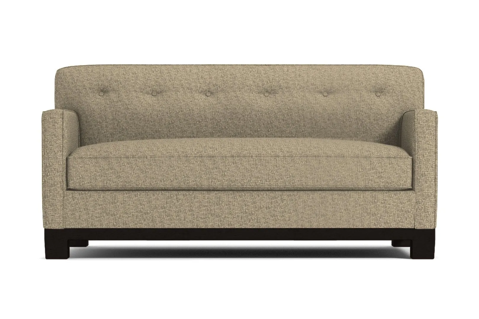 Harrison Ave Twin Size Sleeper Sofa Bed :: Leg Finish: Espresso / Sleeper Option: Deluxe Innerspring Mattress