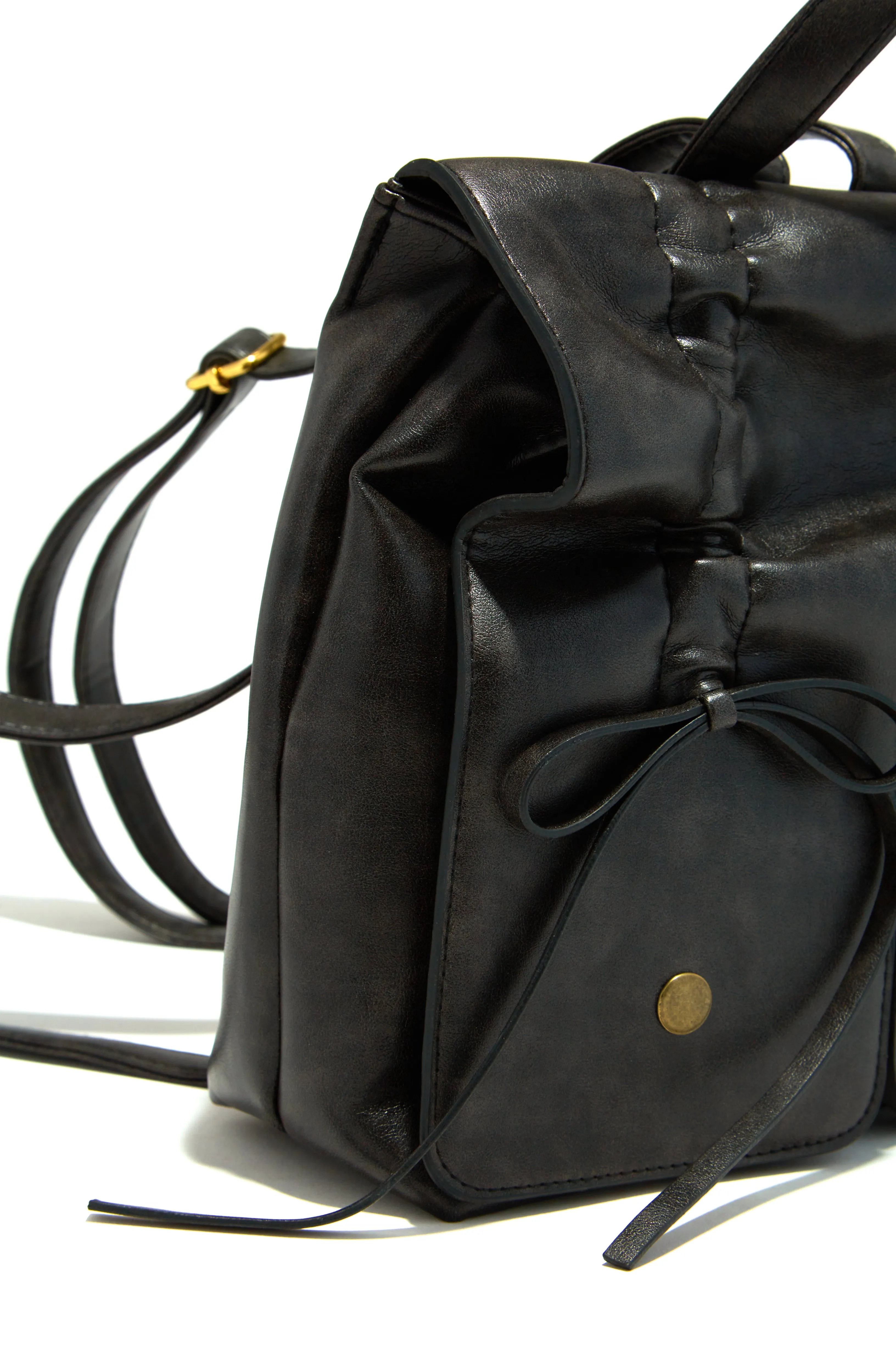 Ingrid Bow Backpack - Black