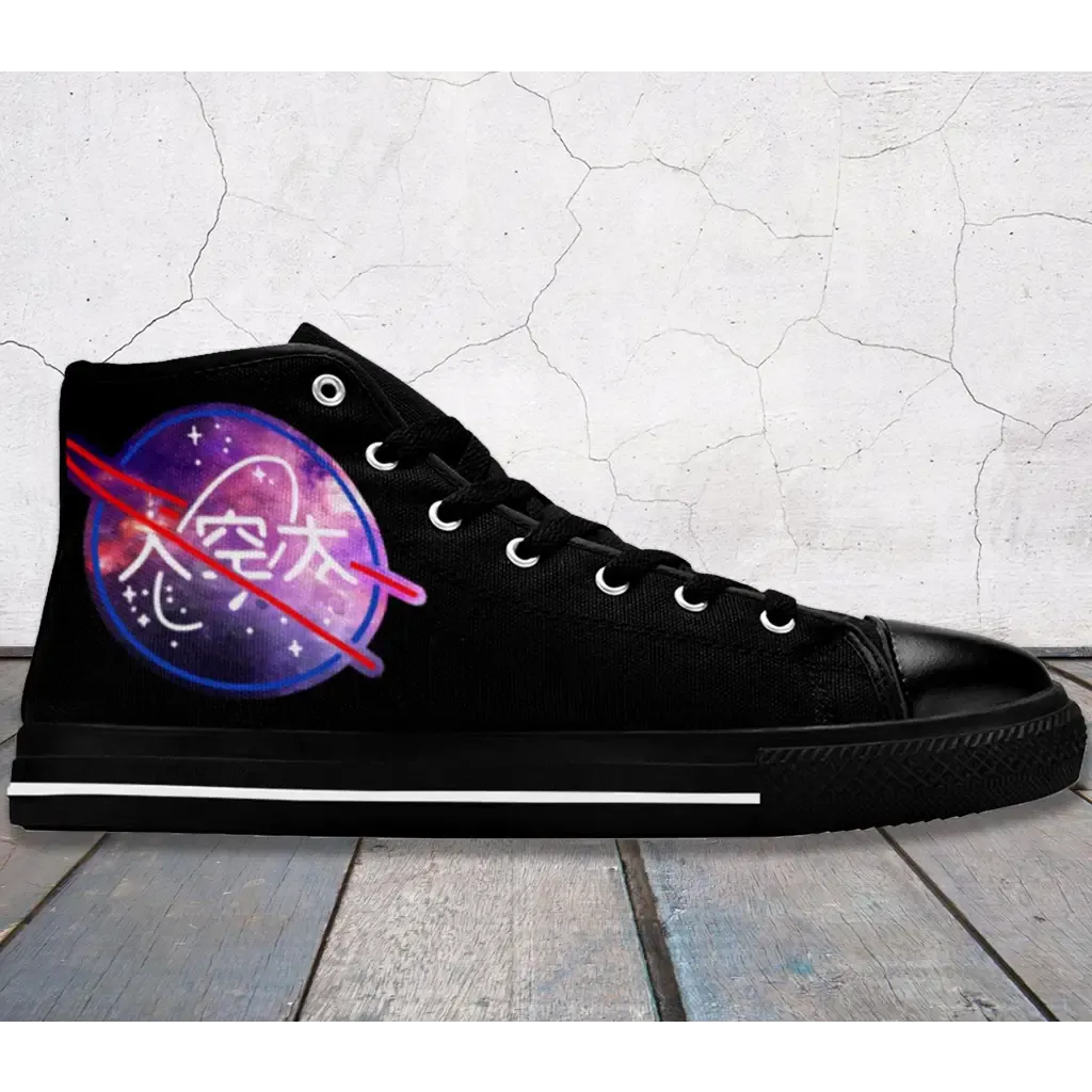 Japan Nasa Shoes High Top Sneakers for Kids and Adults