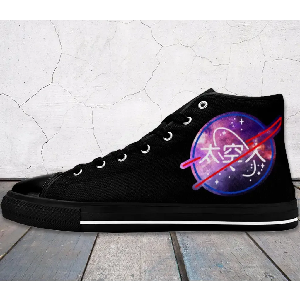 Japan Nasa Shoes High Top Sneakers for Kids and Adults