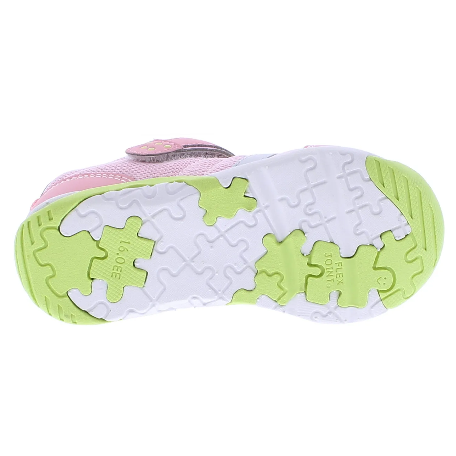 Kaz Kid's Athletic Sneaker - Pink/Apple