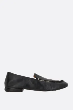 Mandolo loafers in shiny leather