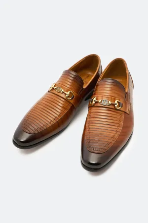 Maroon Formal Mocassins Shoes