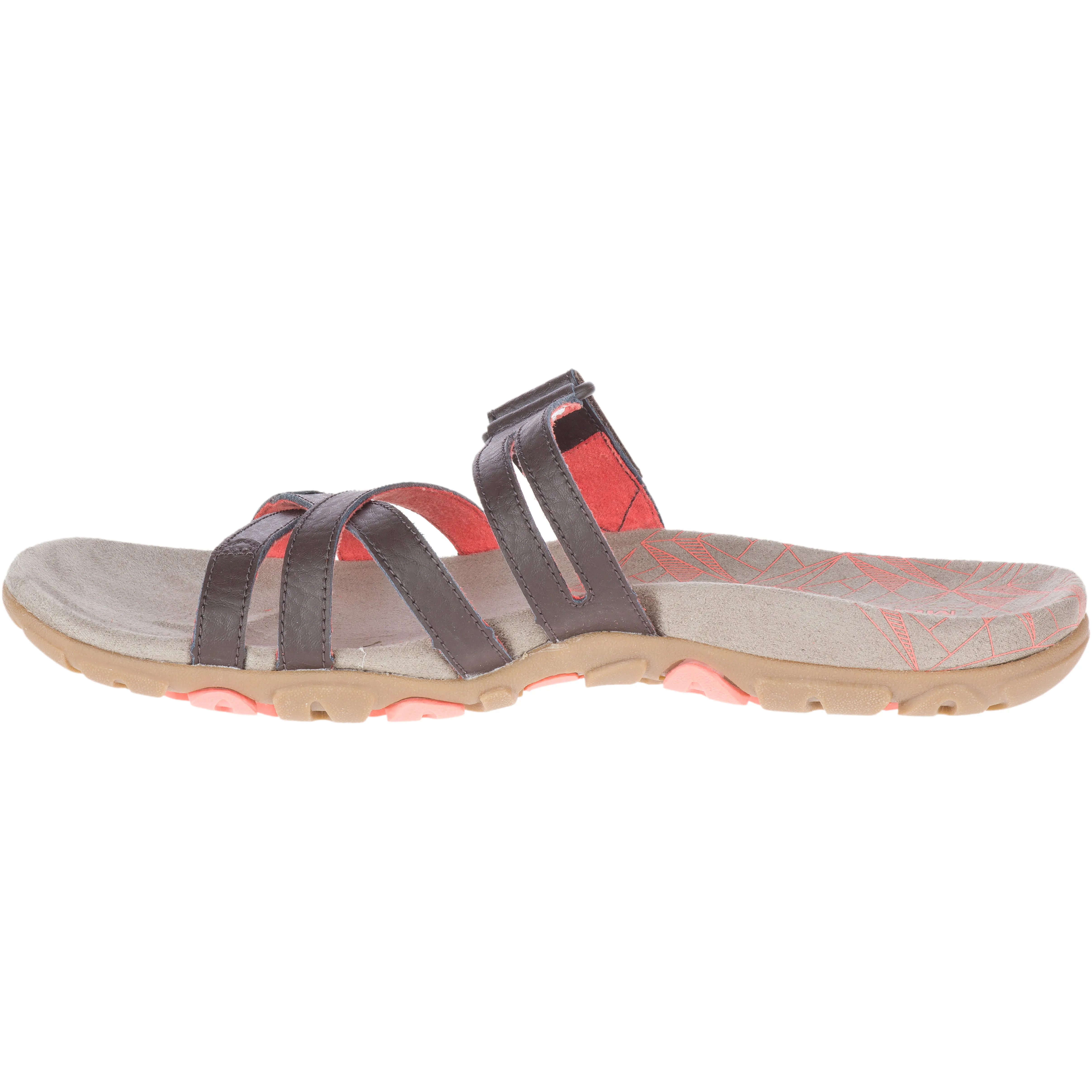 Merrell Women&#x27;s Sandspur Rose Slide Espresso/Coral | Buy Merrell Women&#x27;s Sandspur Rose Slide Espresso/Coral here | Outnorth