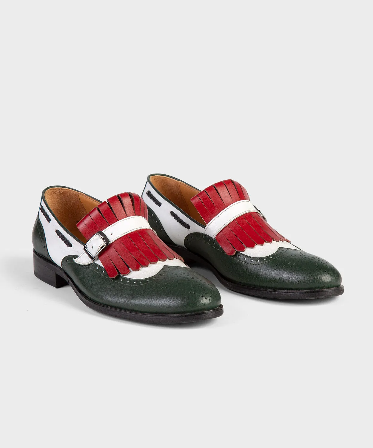 Multicolor Loafers