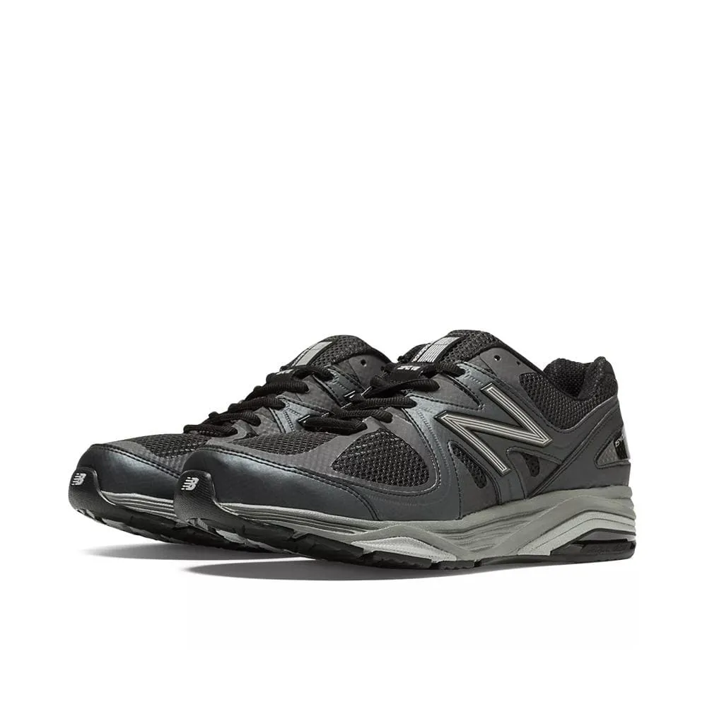 New Balance Men's 1540v3 Walking Shoes- Black/Silver