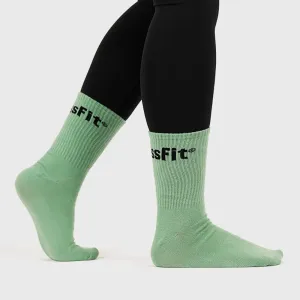 Northern Spirit - CROSSFIT® SOCKS MID-HEIGHT UNISEX SOCKS - SHALE GREEN