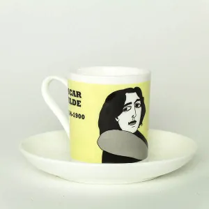 Oscar Wilde espresso cup