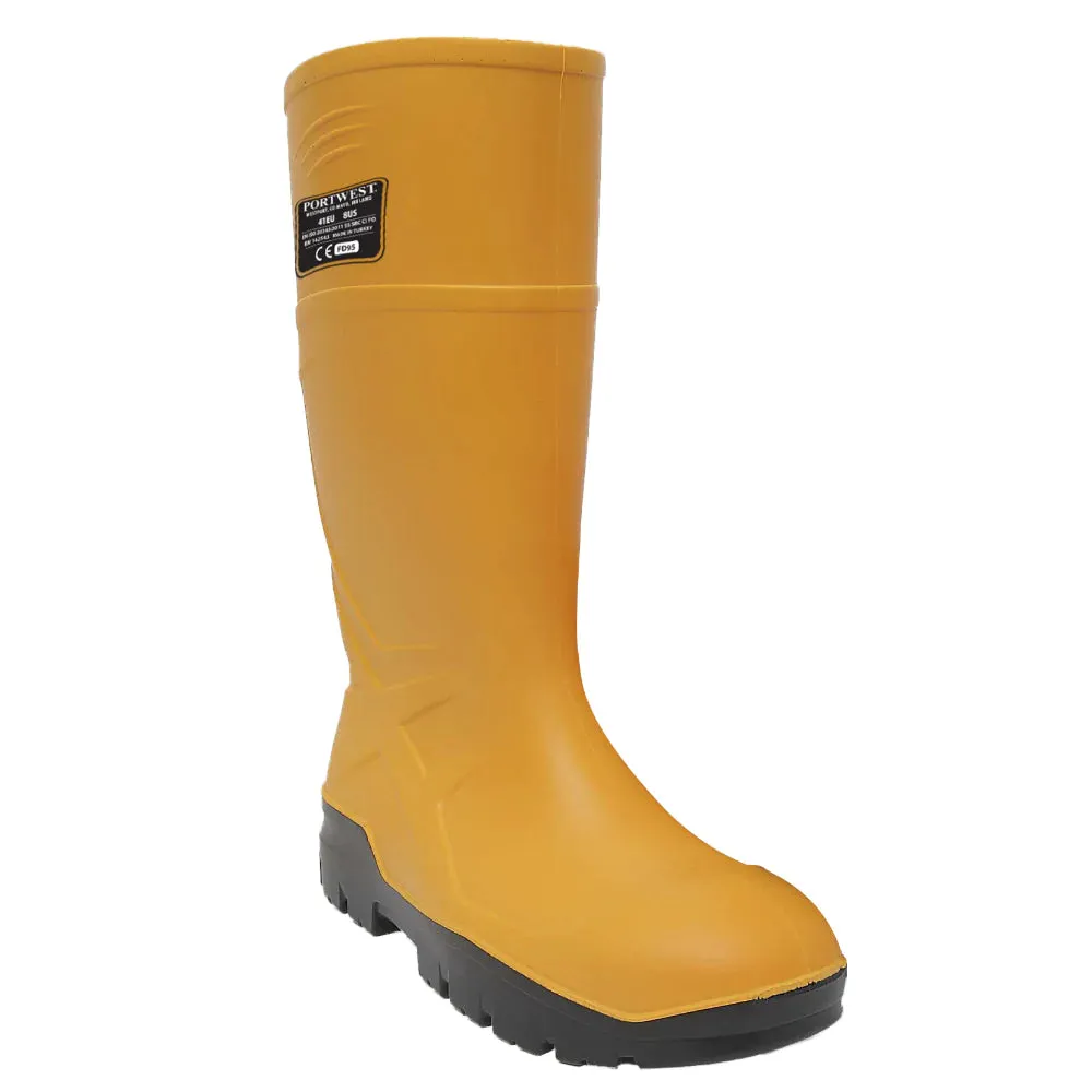 PORTWEST® Steel Toe Safety Waterproof Wellington Boots - S5 CI FO - FD95