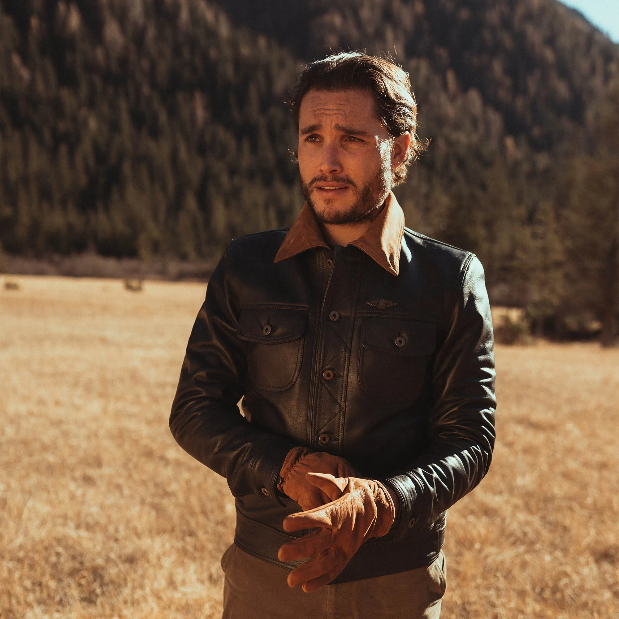 Ranch Leather Jacket - Shangri-La Heritage