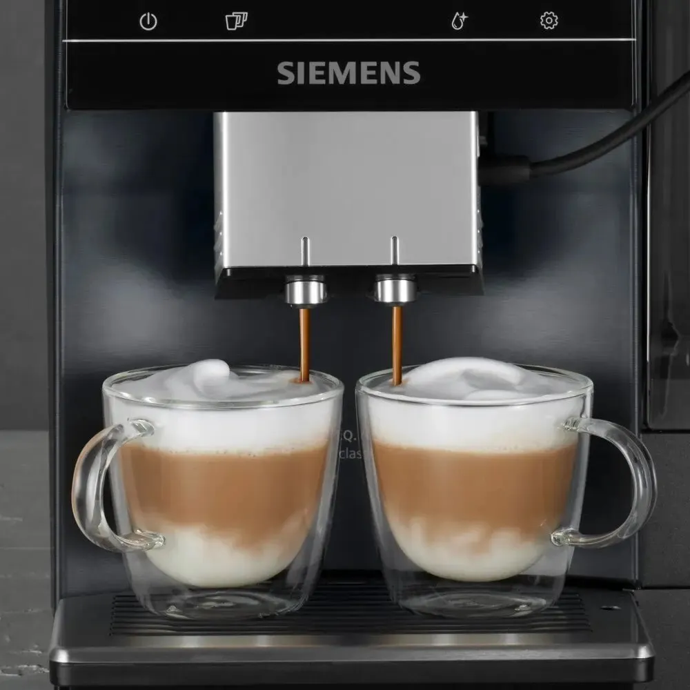 Siemens TP705GB1 EQ700 Home Connect Bean to Cup Fully Automatic Freestanding Coffee Machine, Graphite