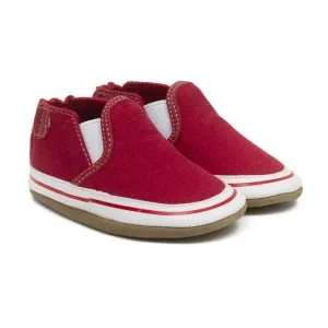 Soft Soles Liam Shoes - Red Canvas