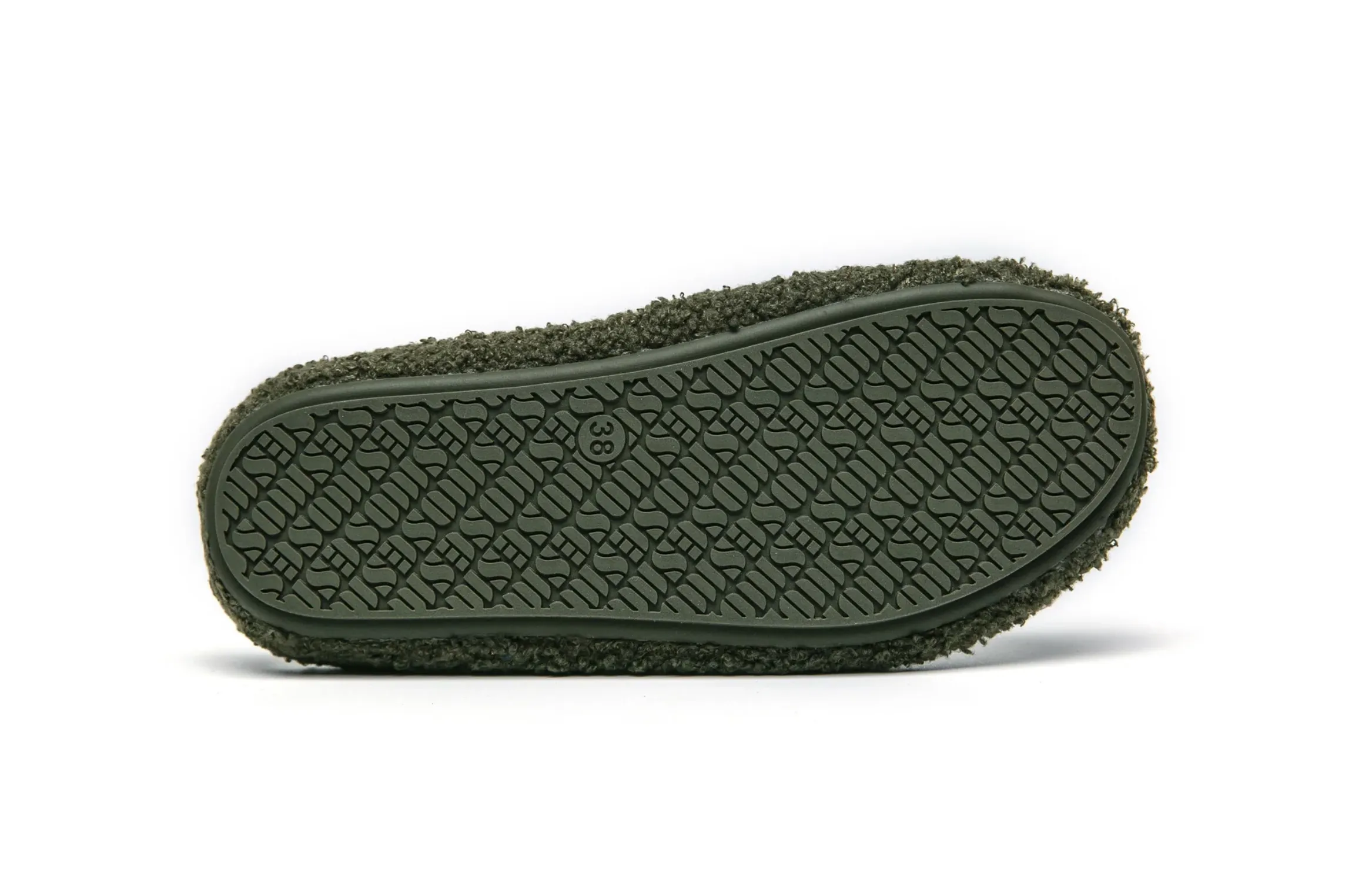 The Kush Indoor/Outdoor Sherpa Slides - Olive